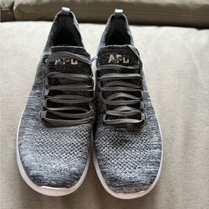 APL Charcoal Knit Athletic Shoes